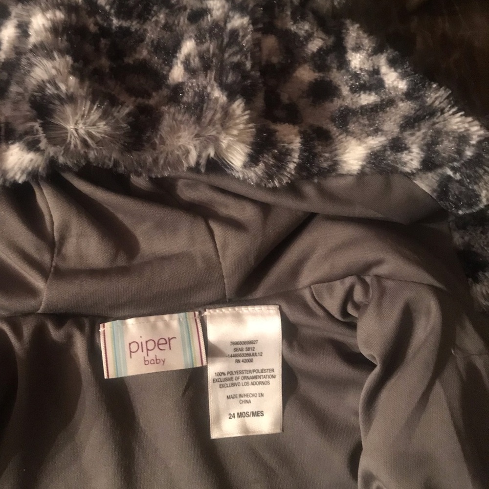 Piper jacket | Black White & Gray jacket